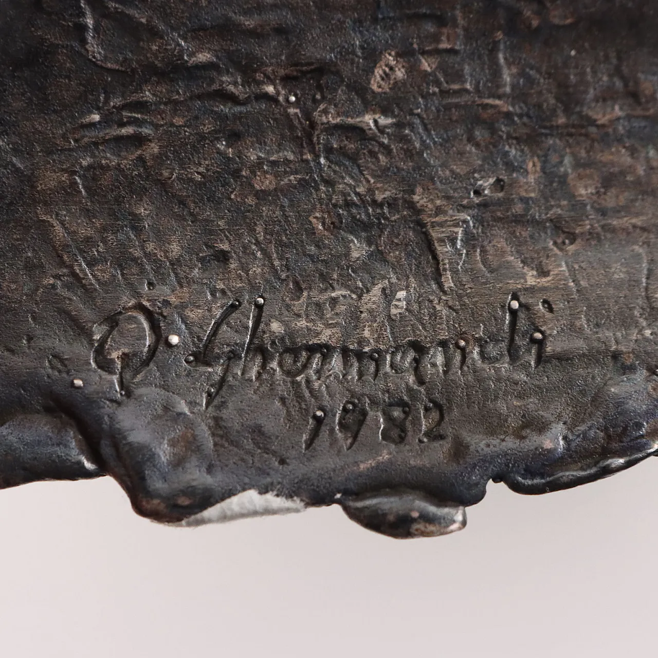 Quinto Ghermandi, Wings, metal sculpture, 1988 9