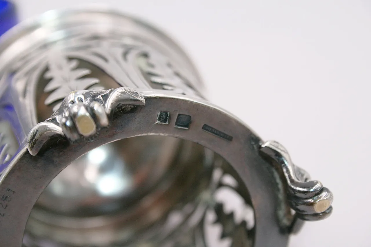 Senapiera antica placcata ad Argento - Christofle Paris 4