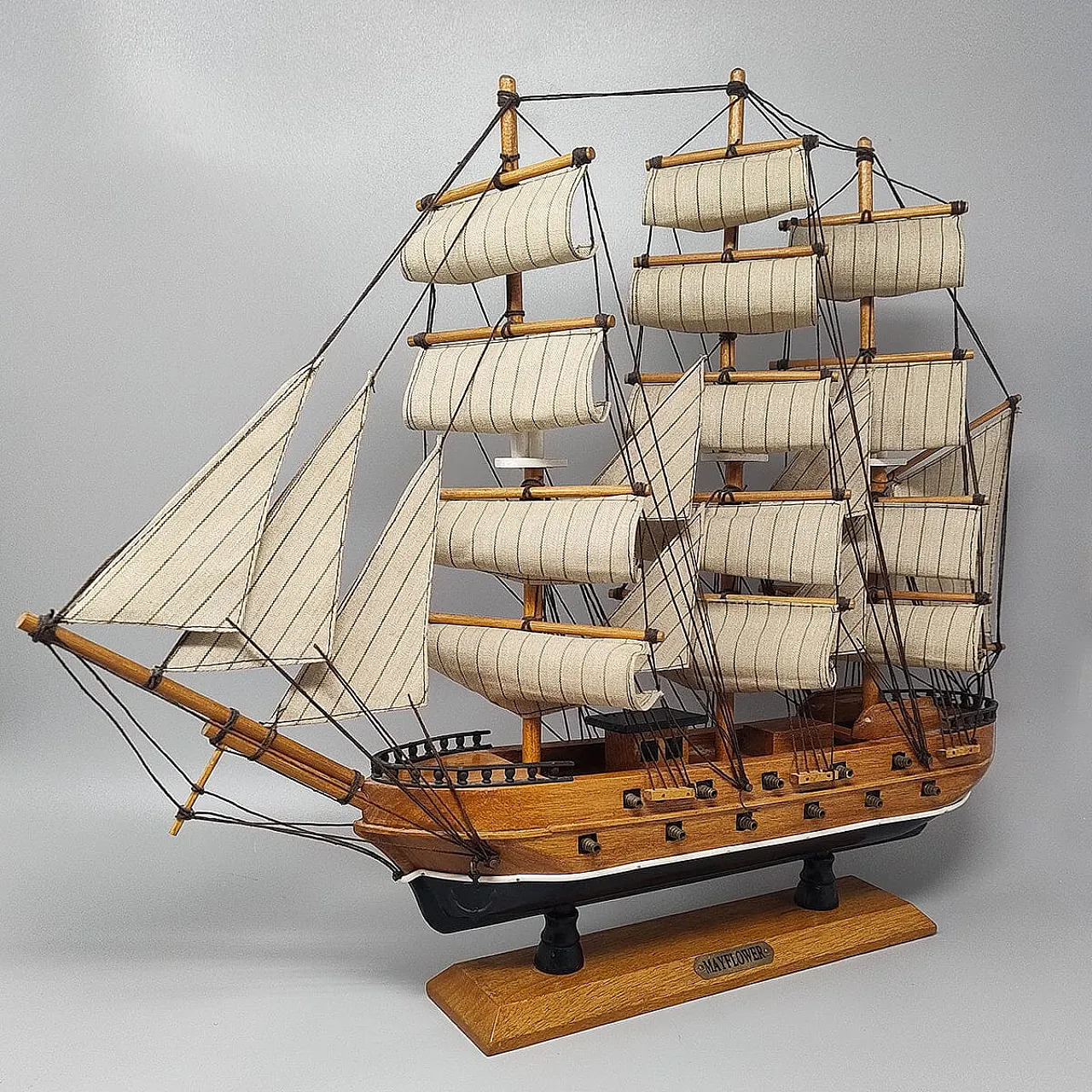 MayFlower model ship, 1970s 1