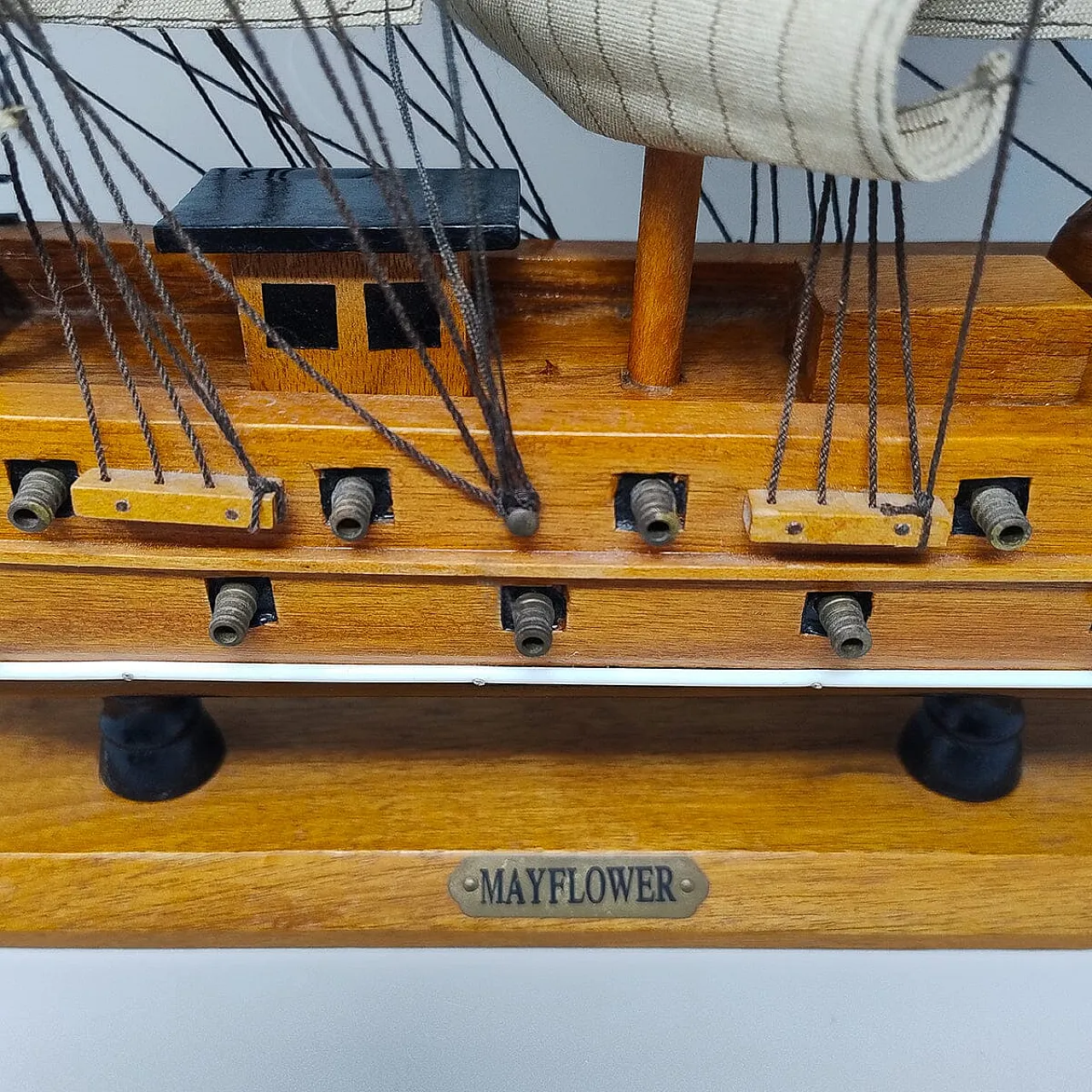 MayFlower model ship, 1970s 6