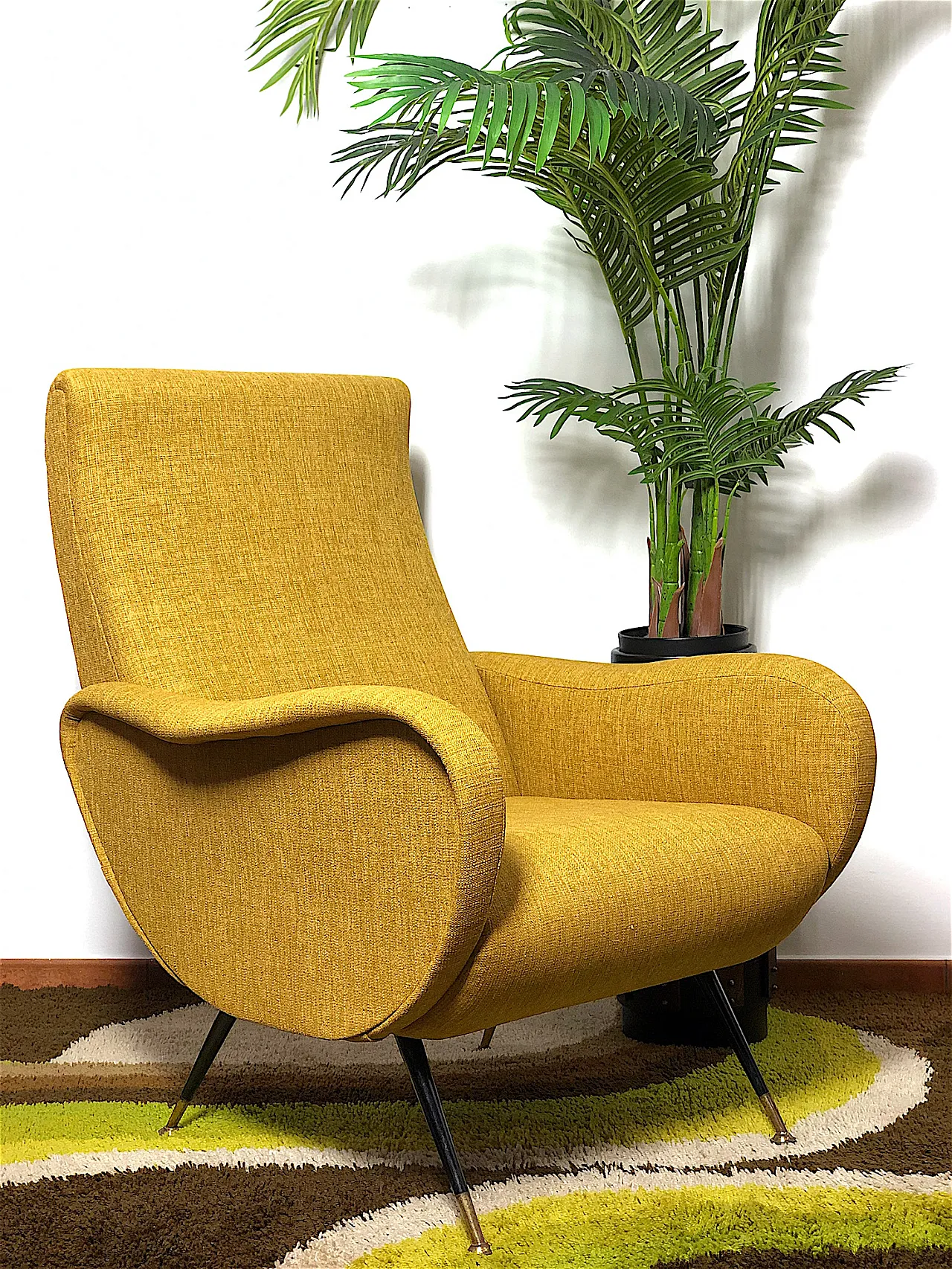 Lady armchair Marco Zanuso  style, 1950s 1