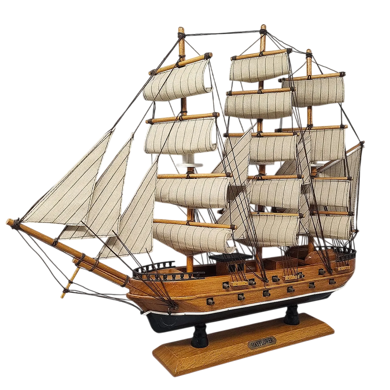 MayFlower model ship, 1970s 8