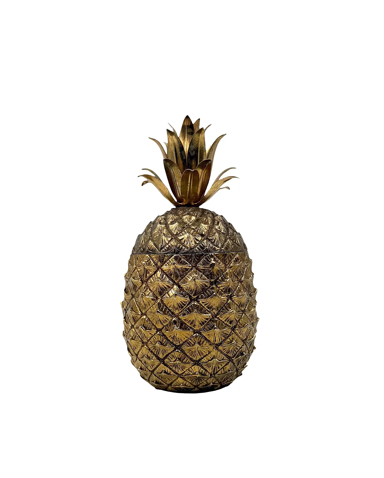 Mauro Manetti, Ice Bucket Golden Pineapple, Italy 1970s 5