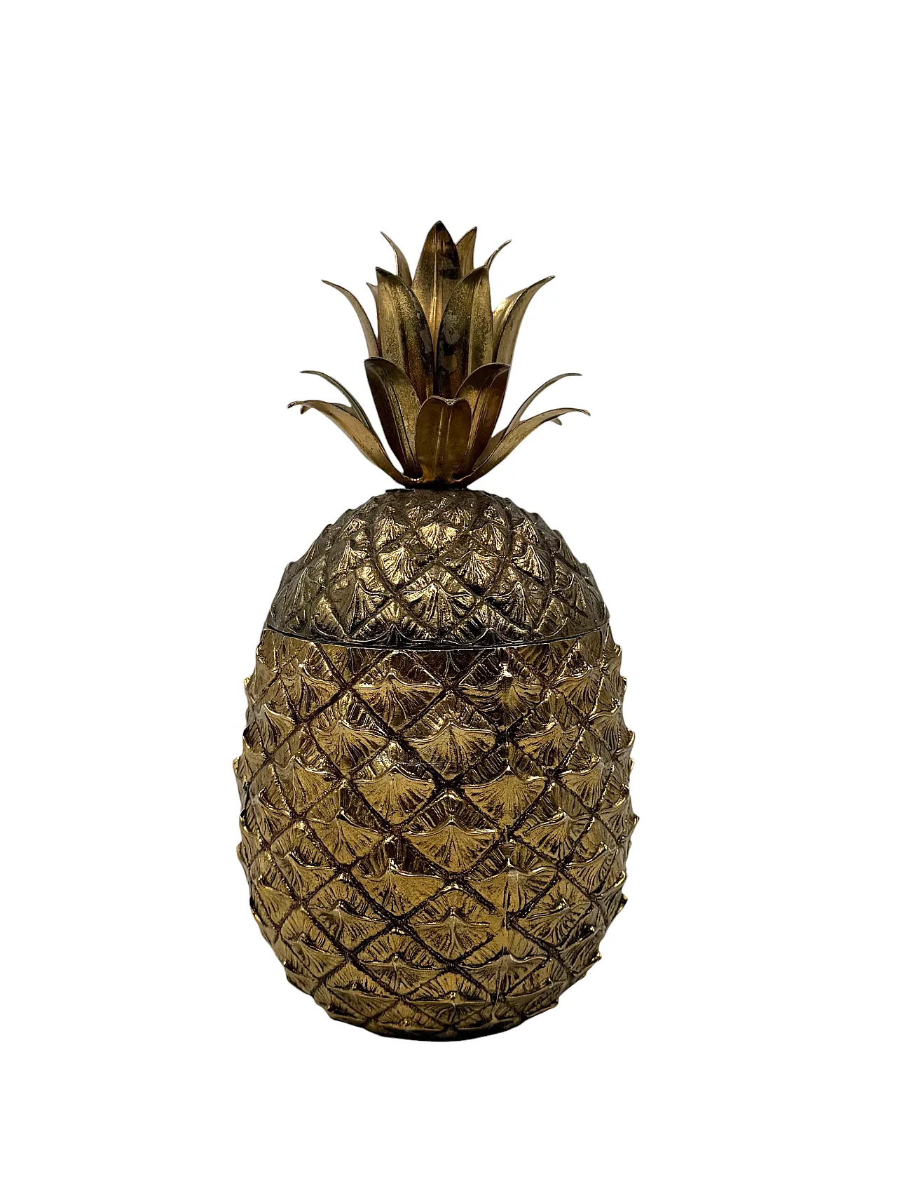 Mauro Manetti, Ice Bucket Golden Pineapple, Italy 1970s 7