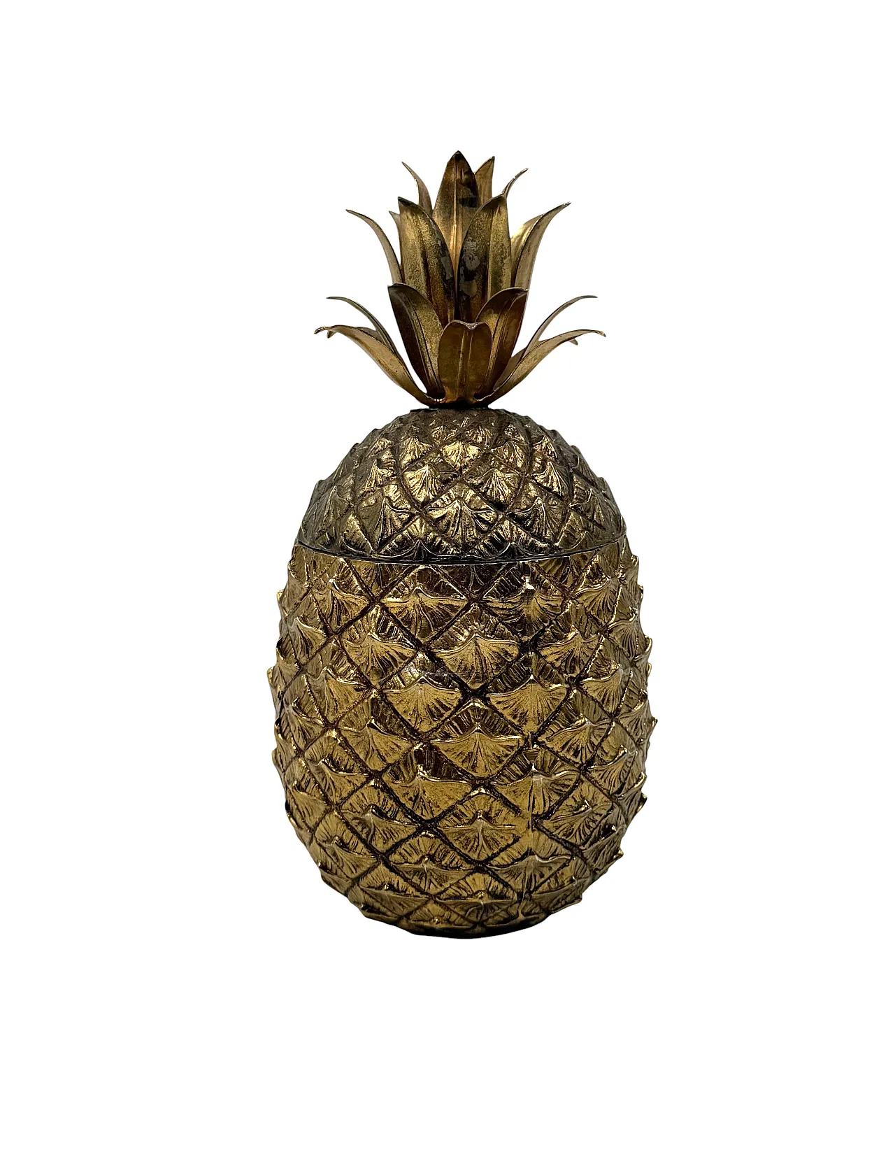 Mauro Manetti, Ice Bucket Golden Pineapple, Italy 1970s 8