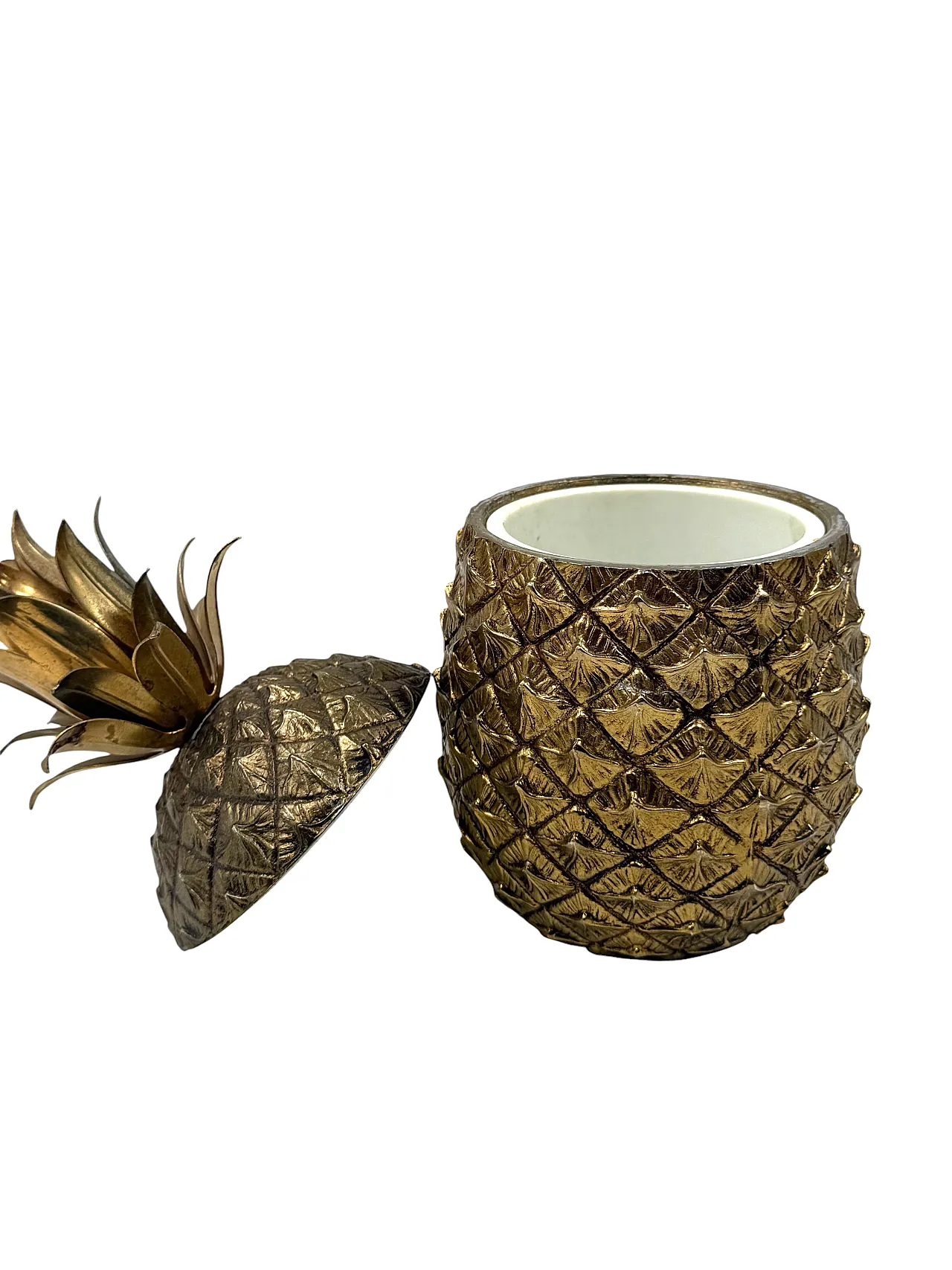 Mauro Manetti, Ice Bucket Golden Pineapple, Italy 1970s 9
