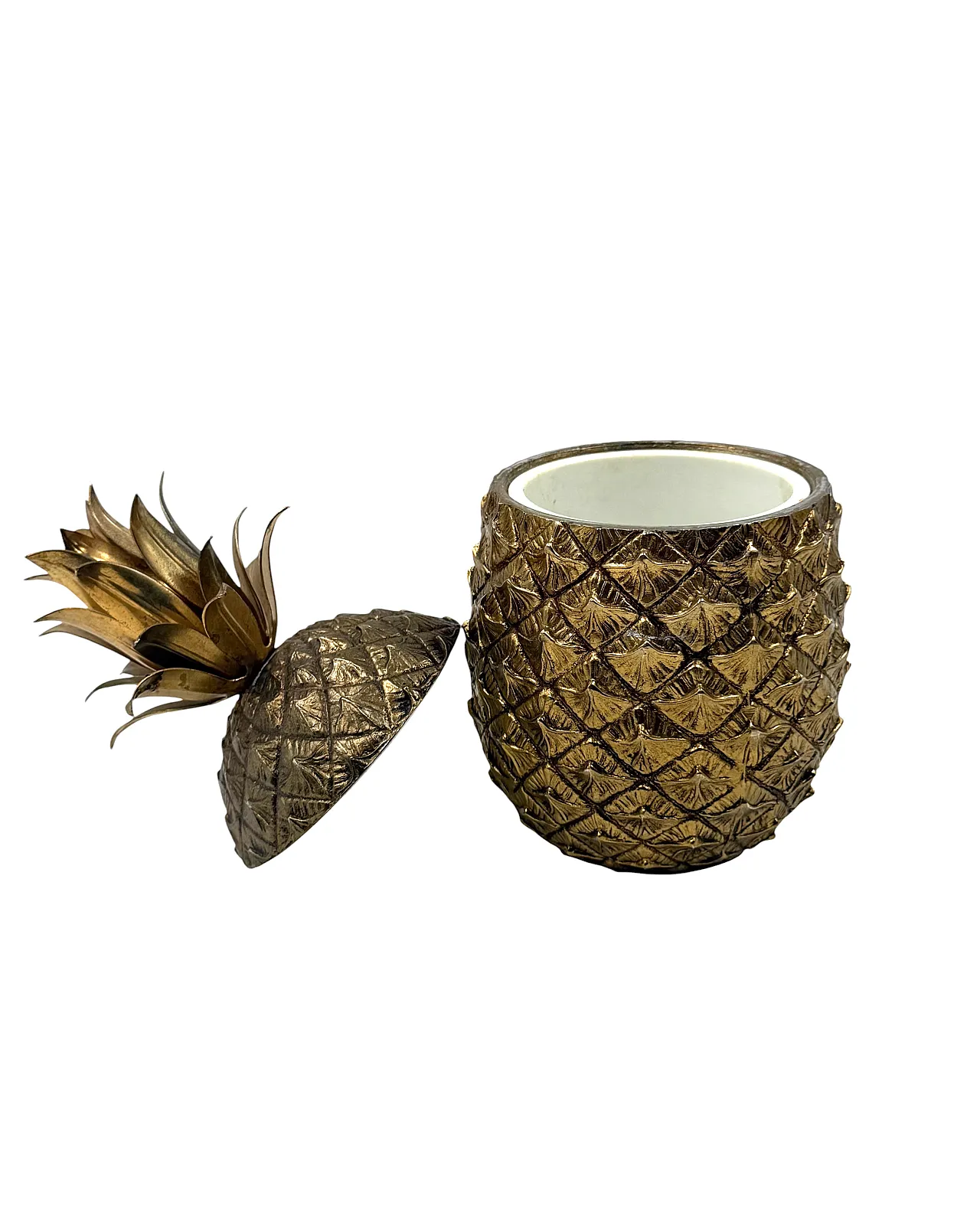 Mauro Manetti, Ice Bucket Golden Pineapple, Italy 1970s 10