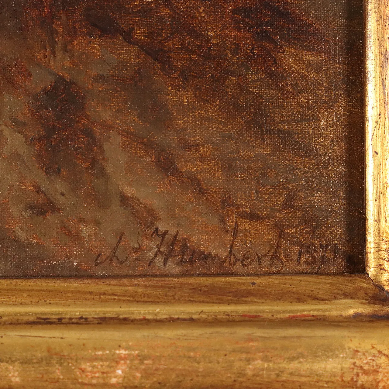 Battle Scene by Charles Humbert, oil on canvas, 19th century 8