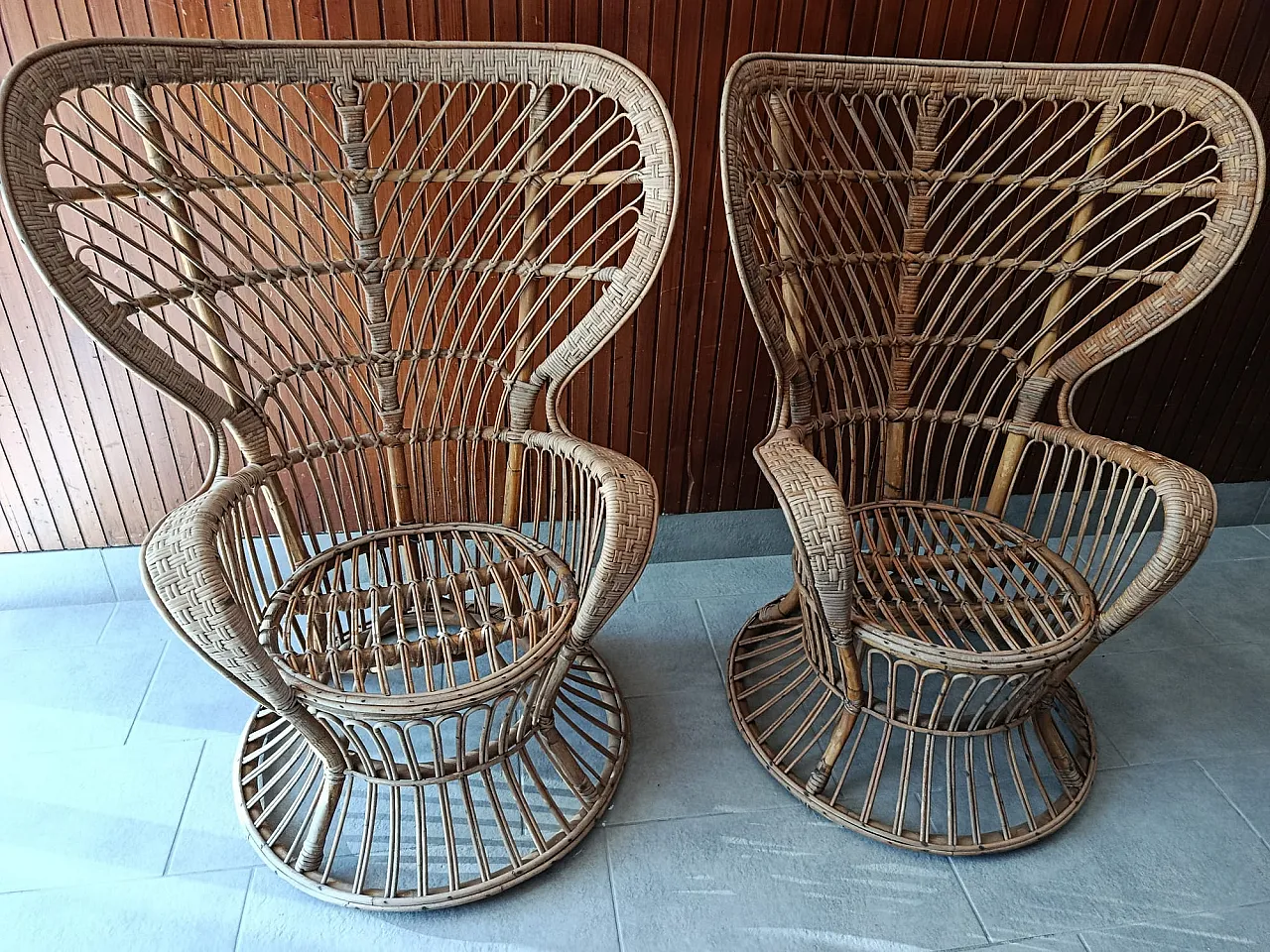 Coppia di poltrone di Gio Ponti Lio Carminati Biancamano, anni '60 1