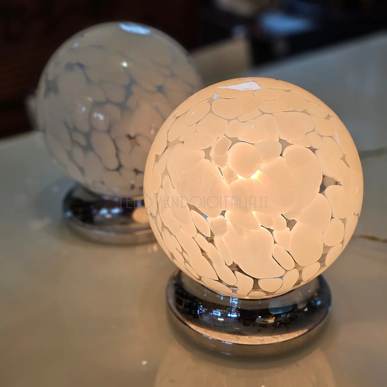 Abbot-Jour pair of Murano glass 1