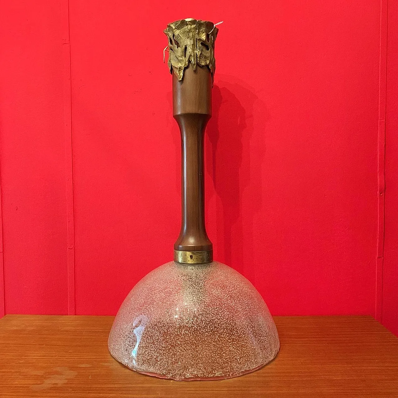 Angelo Brotto Chandelier for Esperia 70s 1