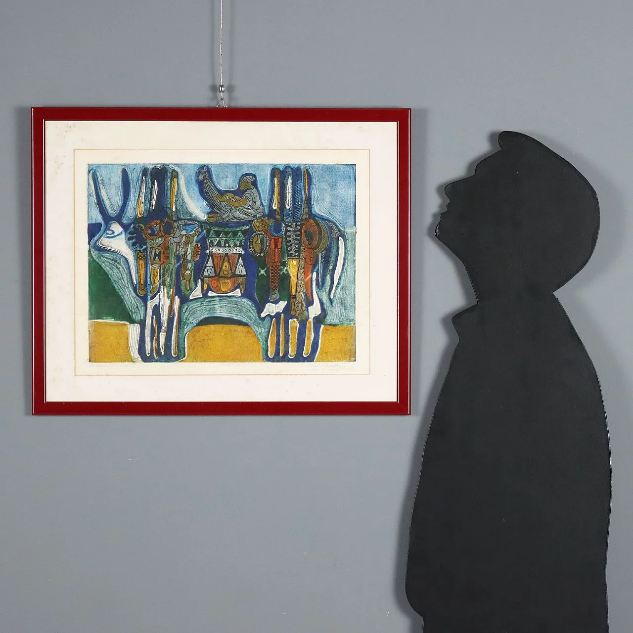 Plastografia di Bruce Onobrakpeya, anni '90 3