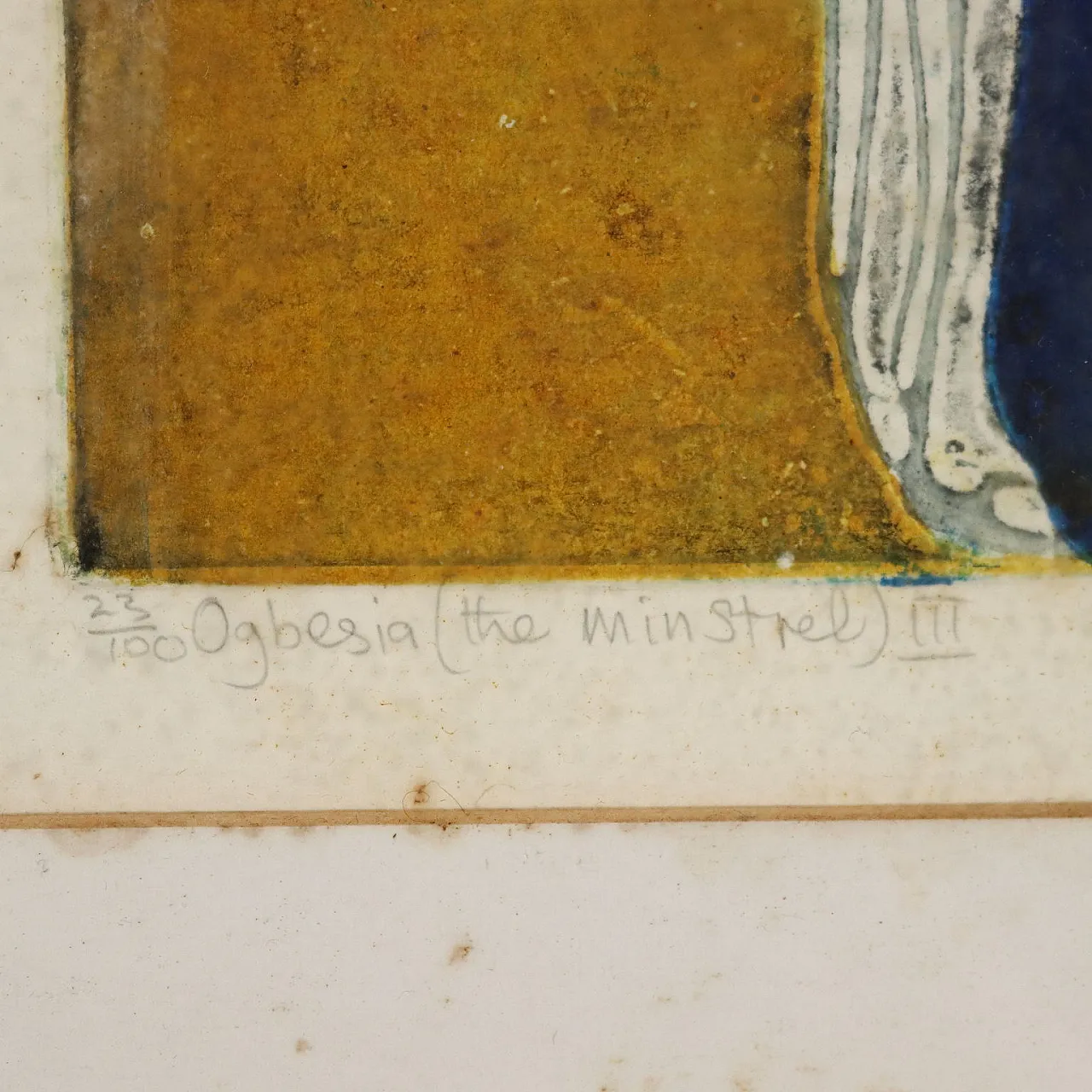 Plastografia di Bruce Onobrakpeya, anni '90 10