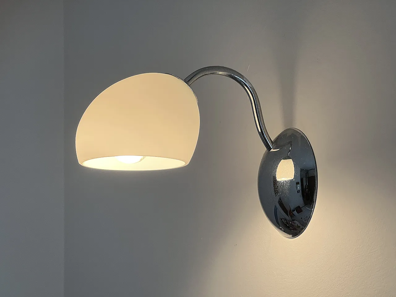 Lampada da parete golf P3 Toso & Massari in vetro Murano, anni '90 5