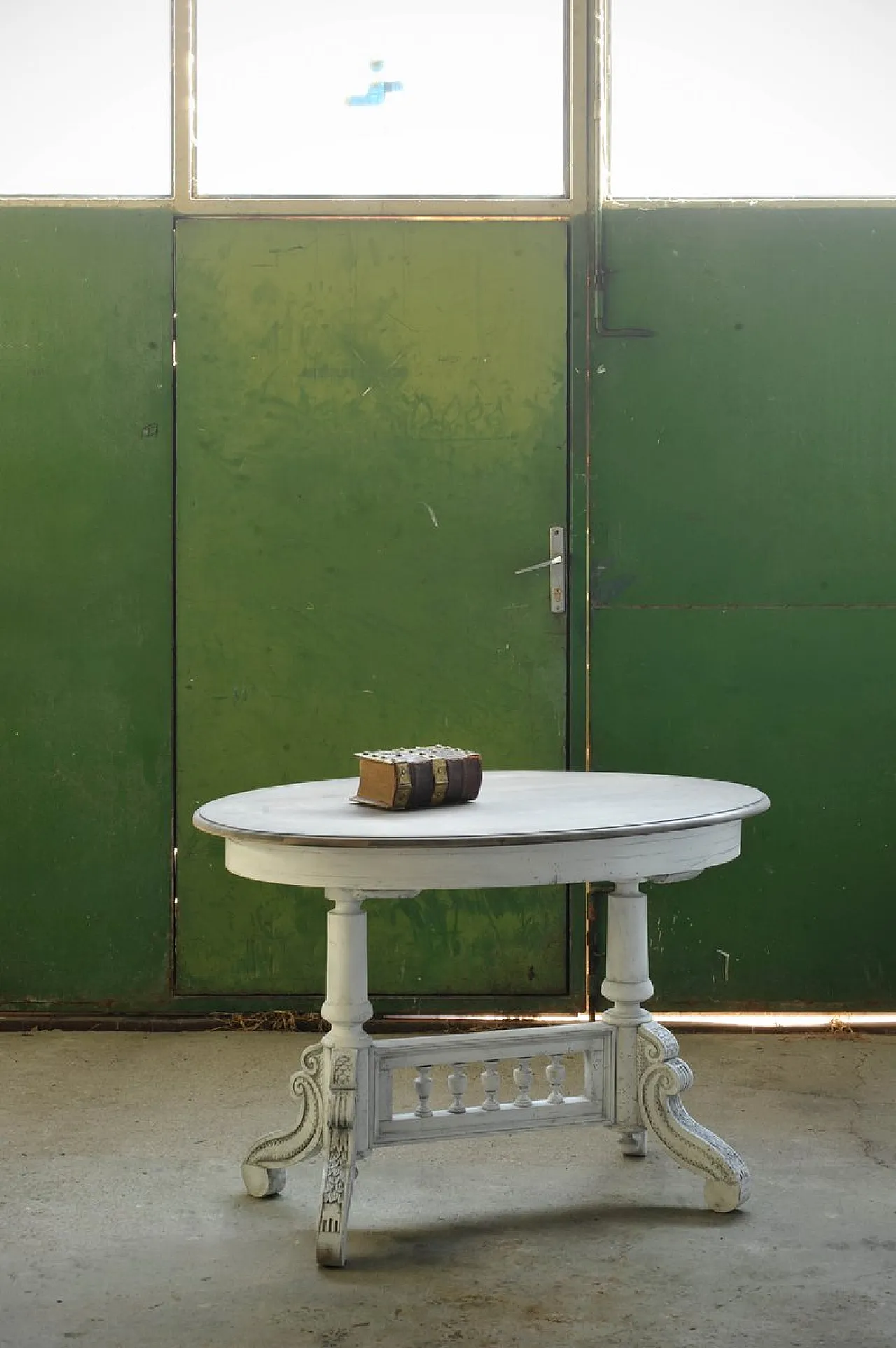 Tavolino da caffè ovale, inizio '800 2