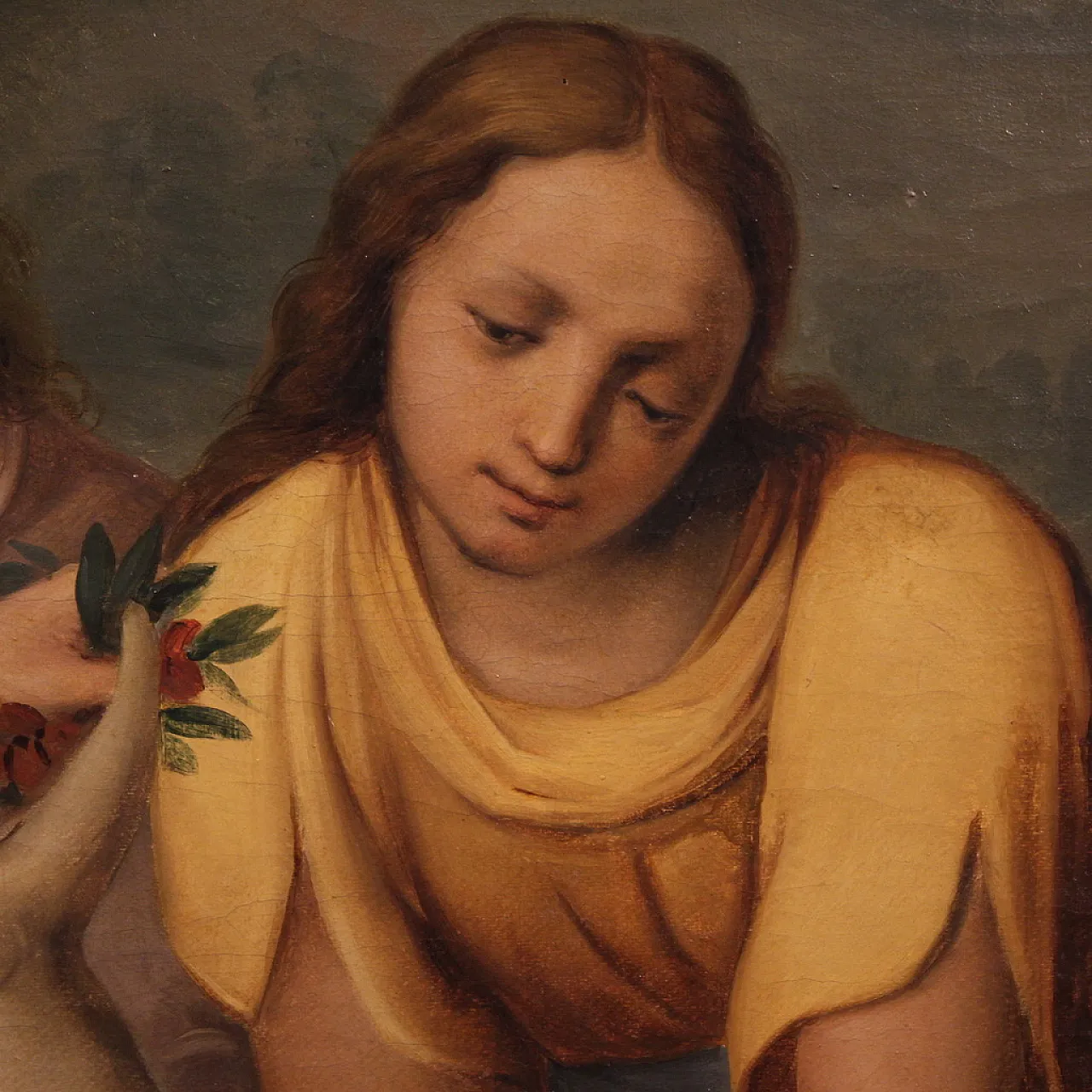 Dipinto neoclassico Ratto di Europa, '800 14