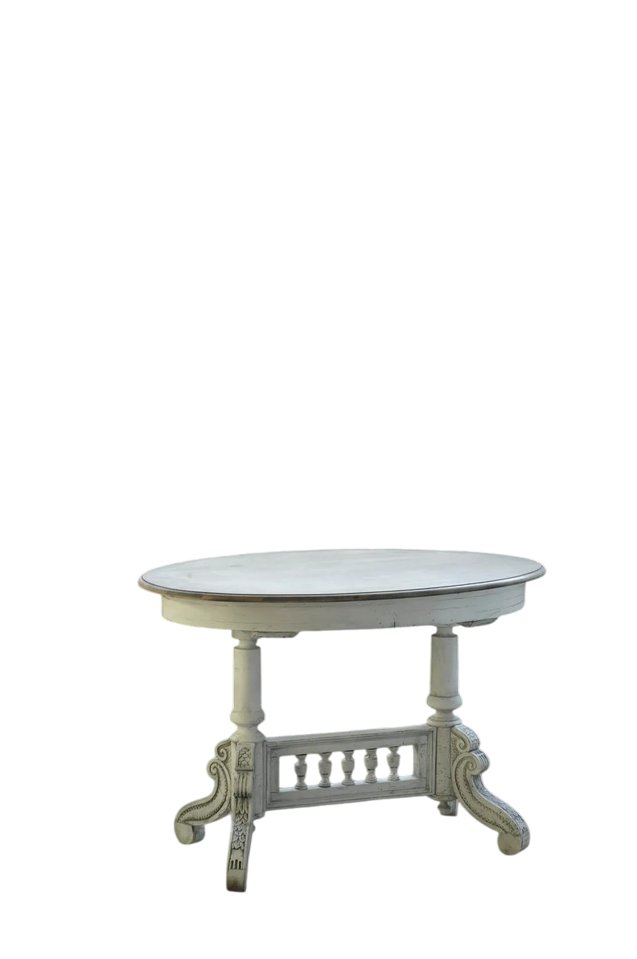 Tavolino da caffè ovale, inizio '800 9