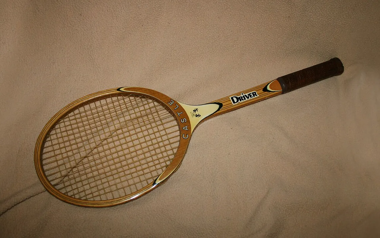 Tennis racket Castle Driver, 1970s 2