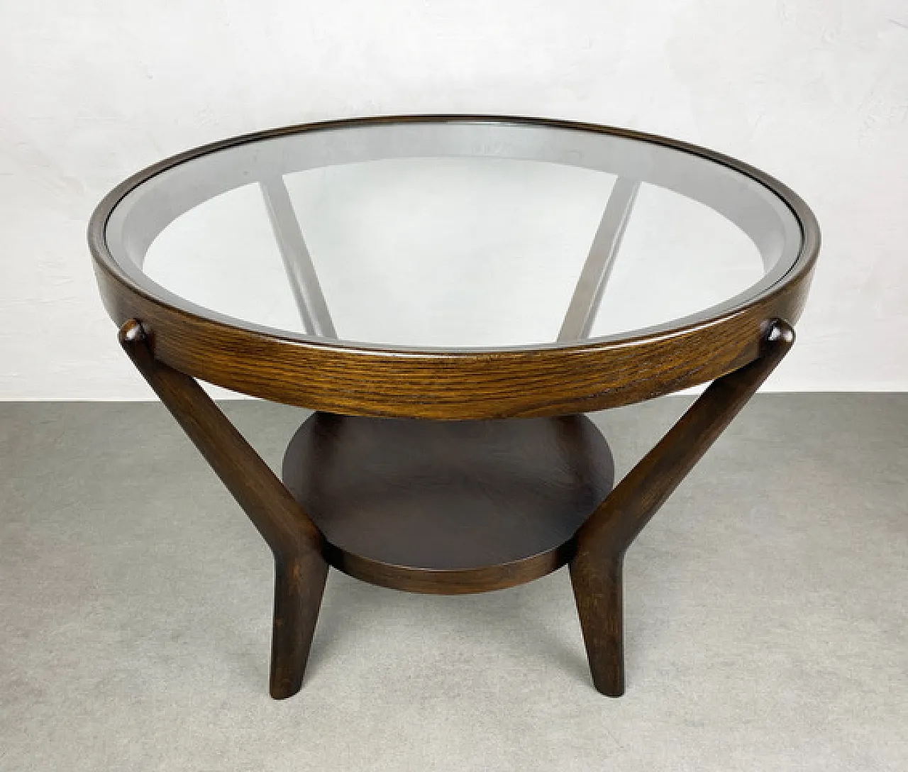 Tavolino da caffè di Kropáček e Koželka Night Saturno, anni '50 1