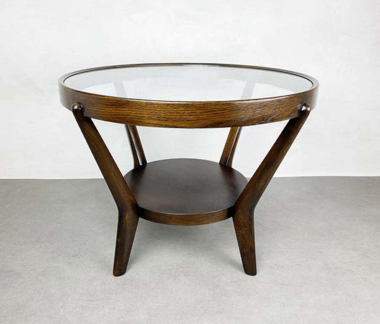 Tavolino da caffè di Kropáček e Koželka Night Saturno, anni '50 2