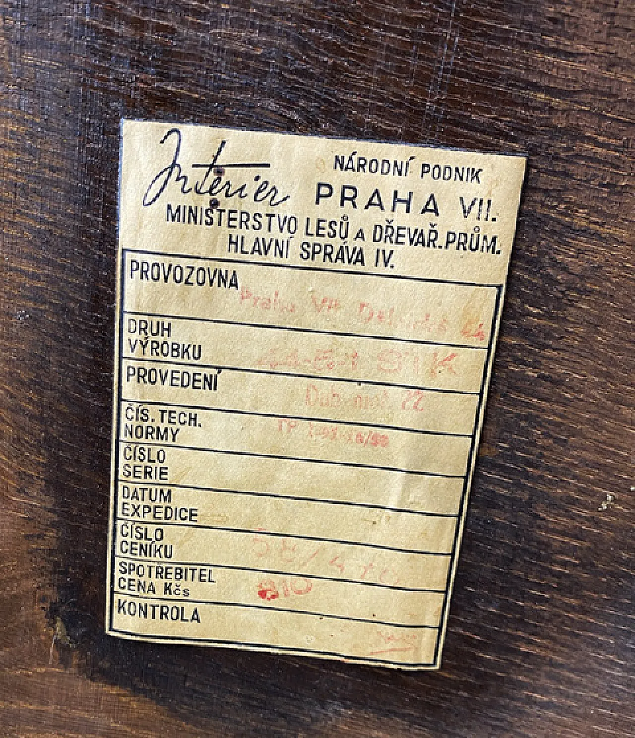 Tavolino da caffè di Kropáček e Koželka Night Saturno, anni '50 11