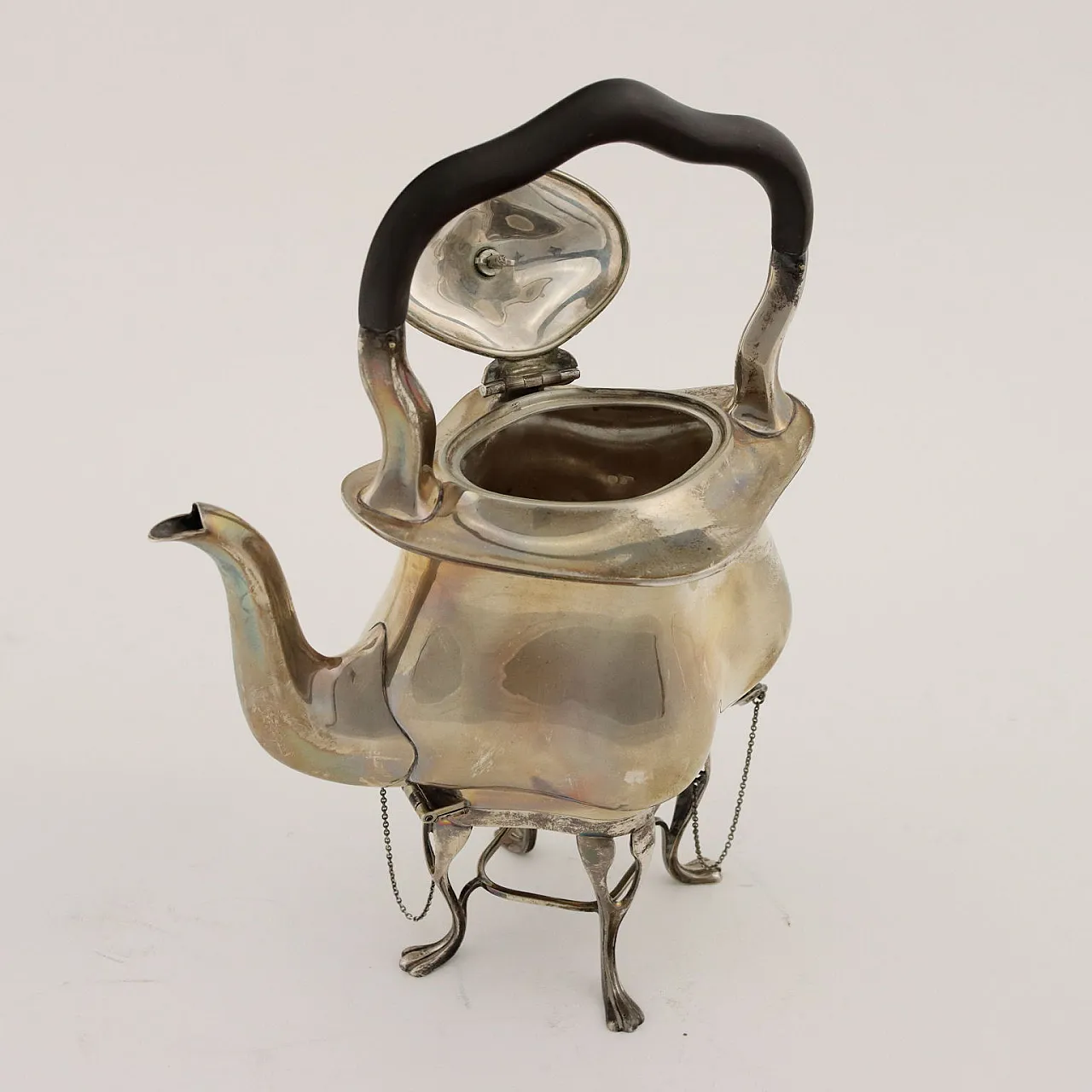 Samovar inglese in argento, anni '10 5