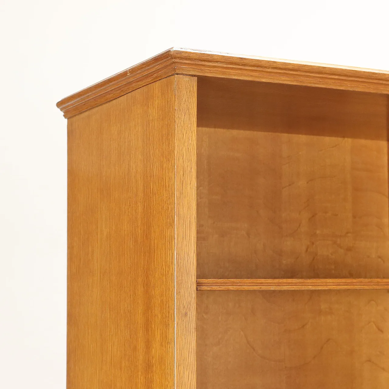 Sideboard bookshelf piece with window cabinet, 1950s 5