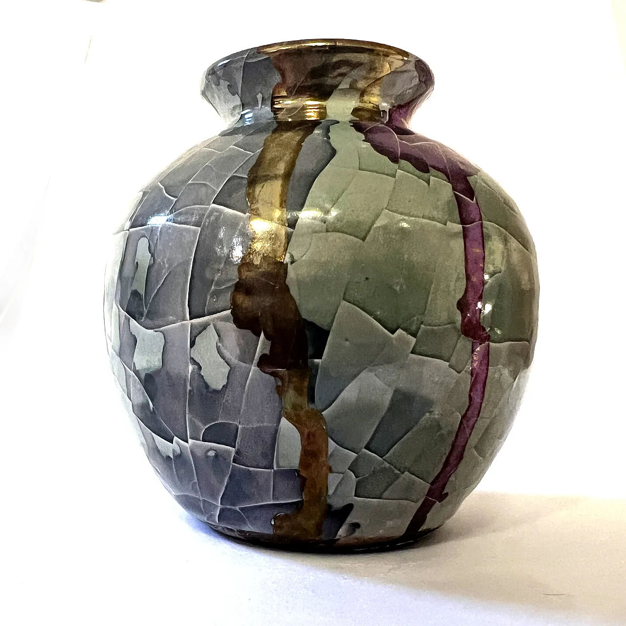 Vaso in Ceramica Artistica di Claudio Pulli, anni'70 2