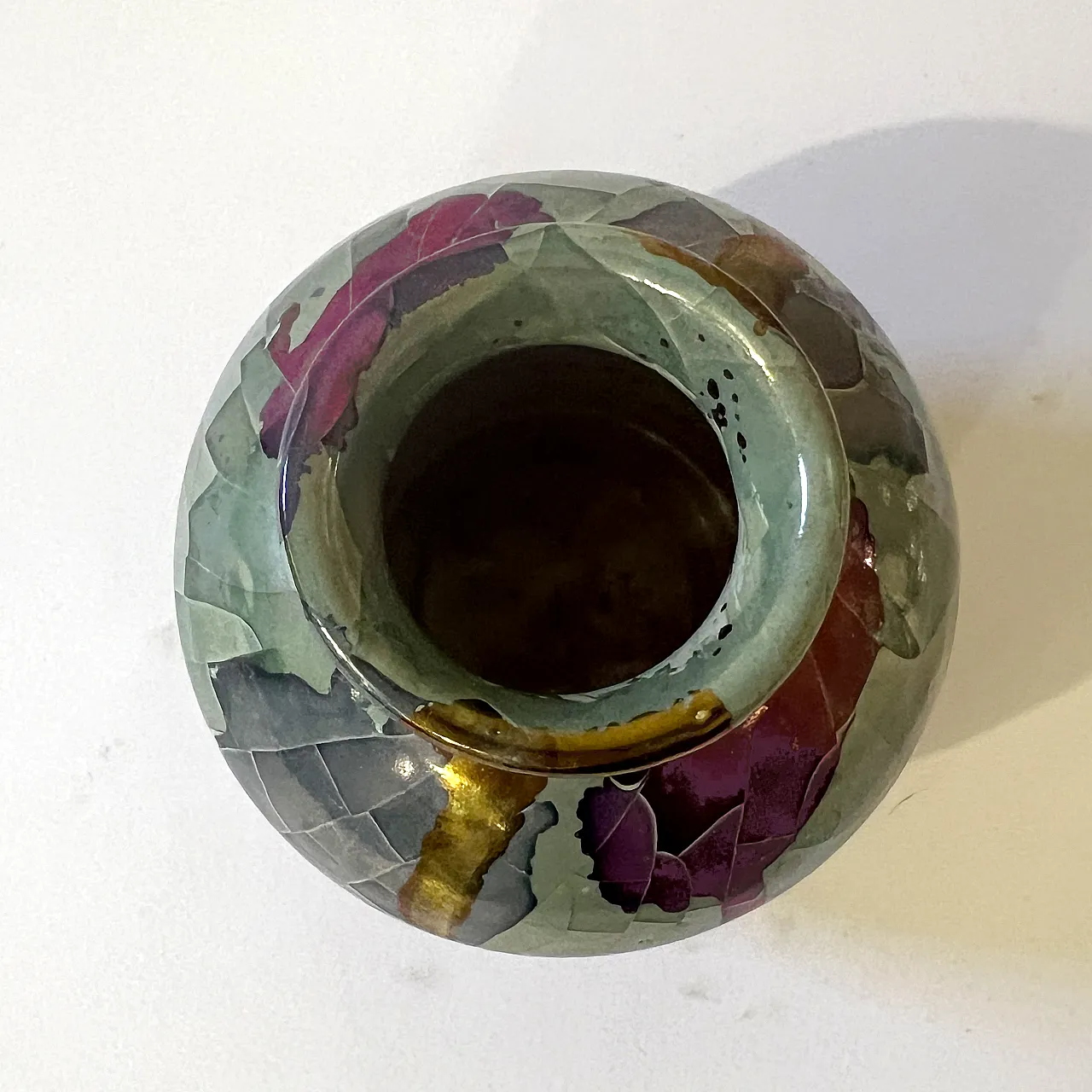 Vaso in Ceramica Artistica di Claudio Pulli, anni'70 4