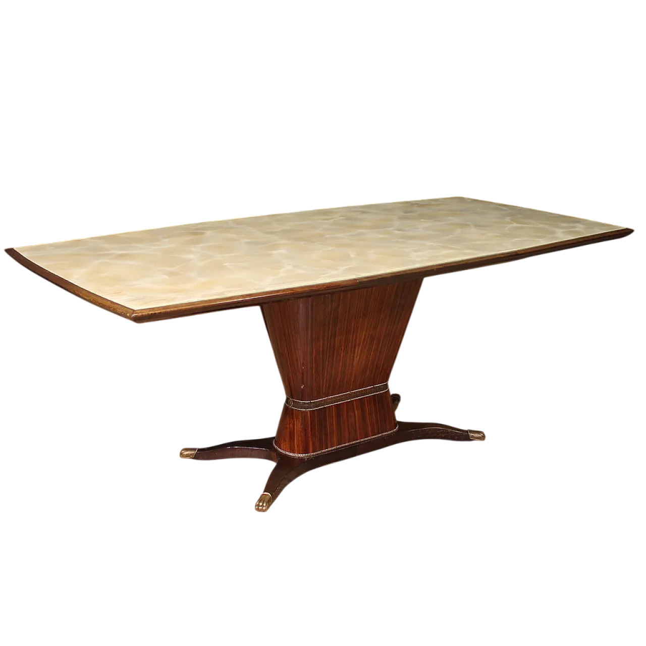 Large dining table by Fratelli Rigamonti Desio, Milan, 1940s 13