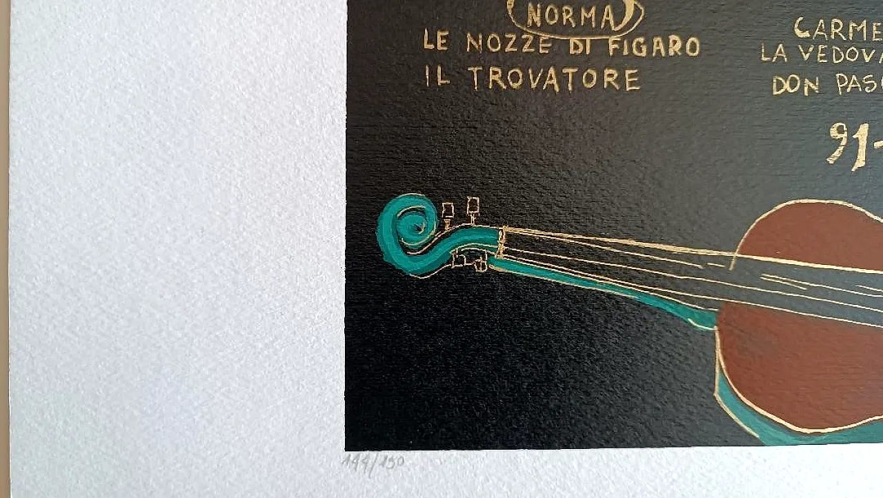 Tonio Mirror di Tonio Specchia, litografia, '900 5