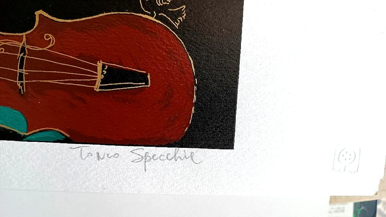 Tonio Mirror di Tonio Specchia, litografia, '900 6