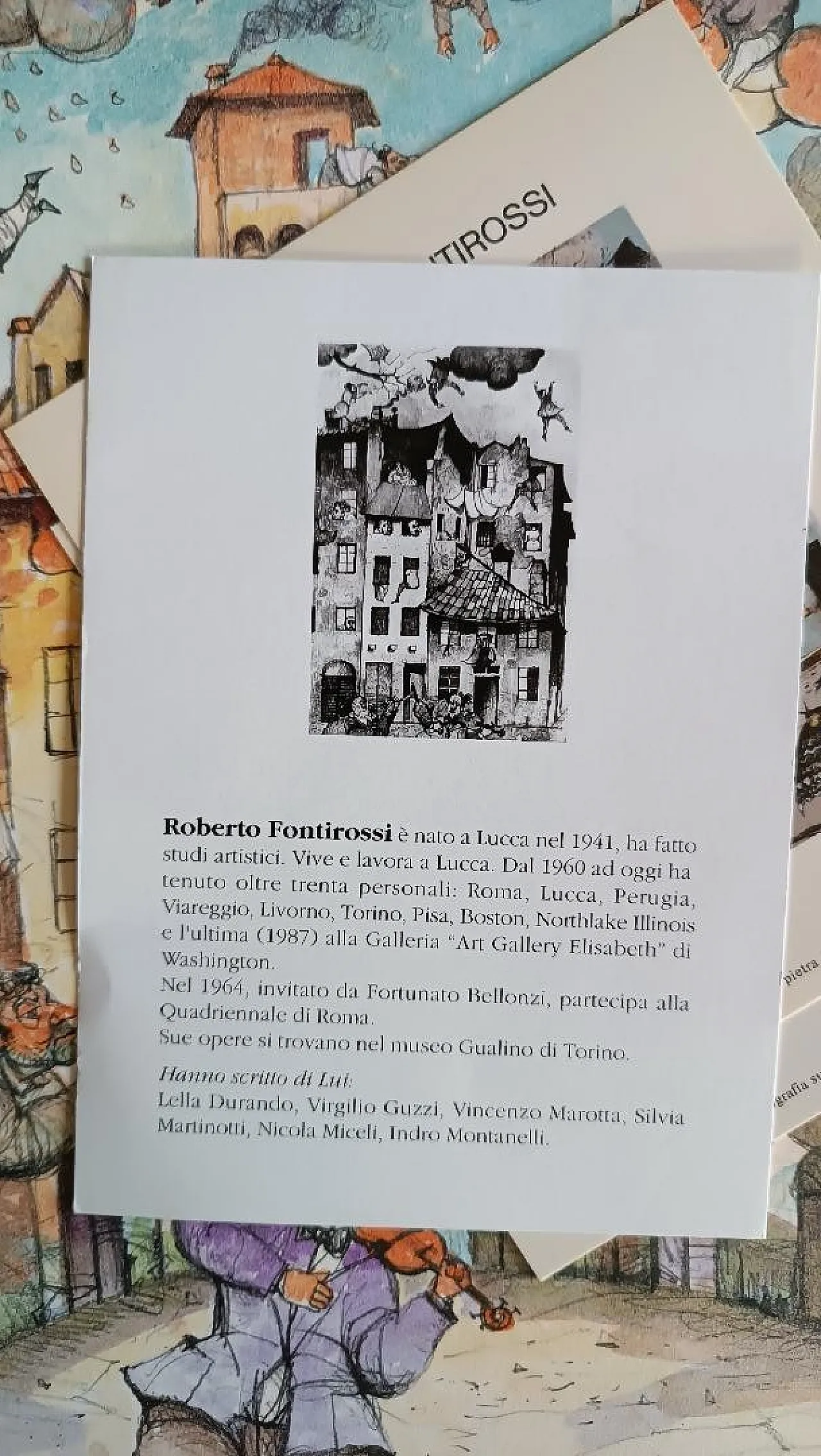 Litografia Prova d'autore di Roberto Fontirossi, anni '60 4