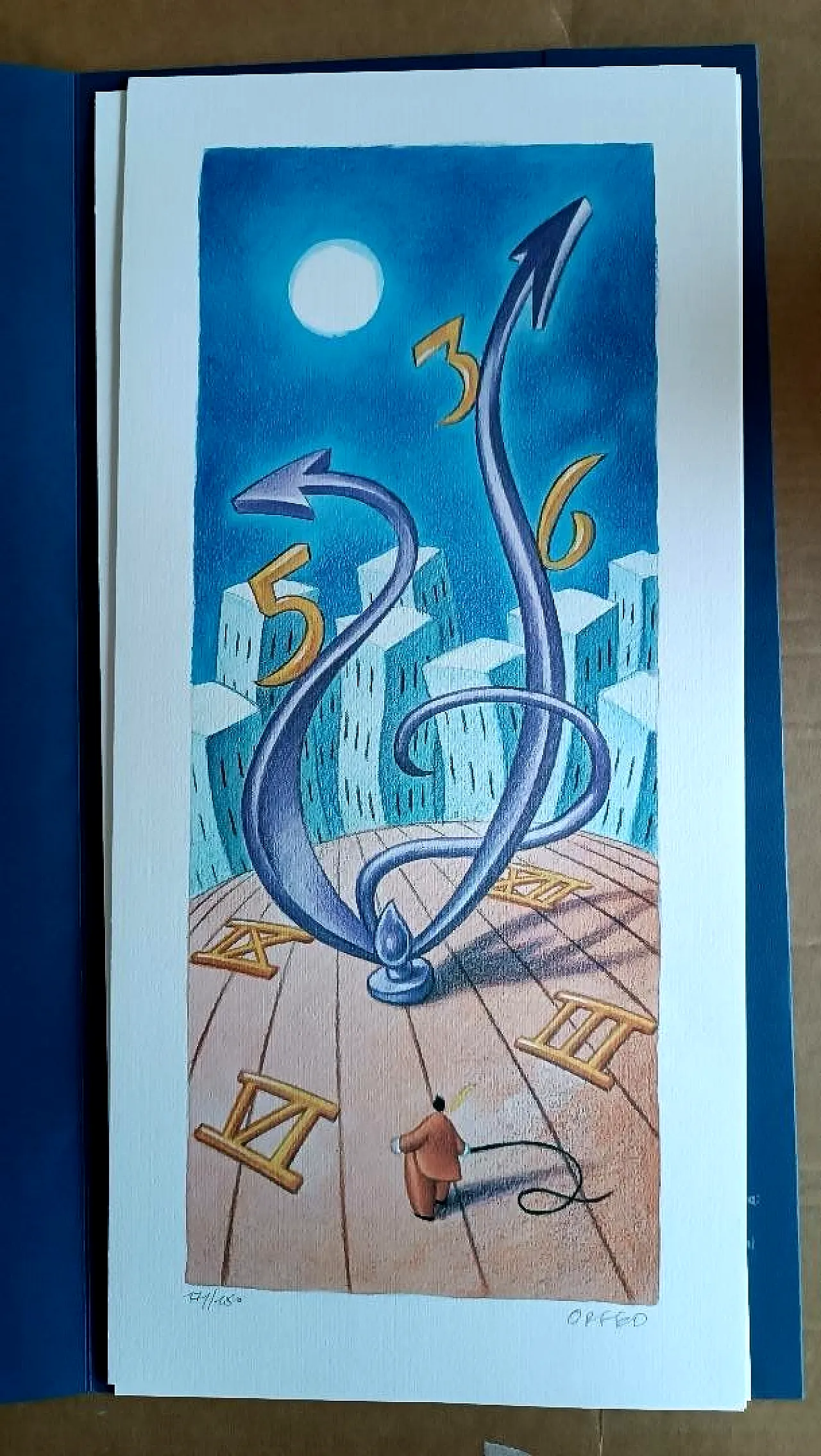 Complete album I Signori della Notte by Armando Orfeo, 20th century 1