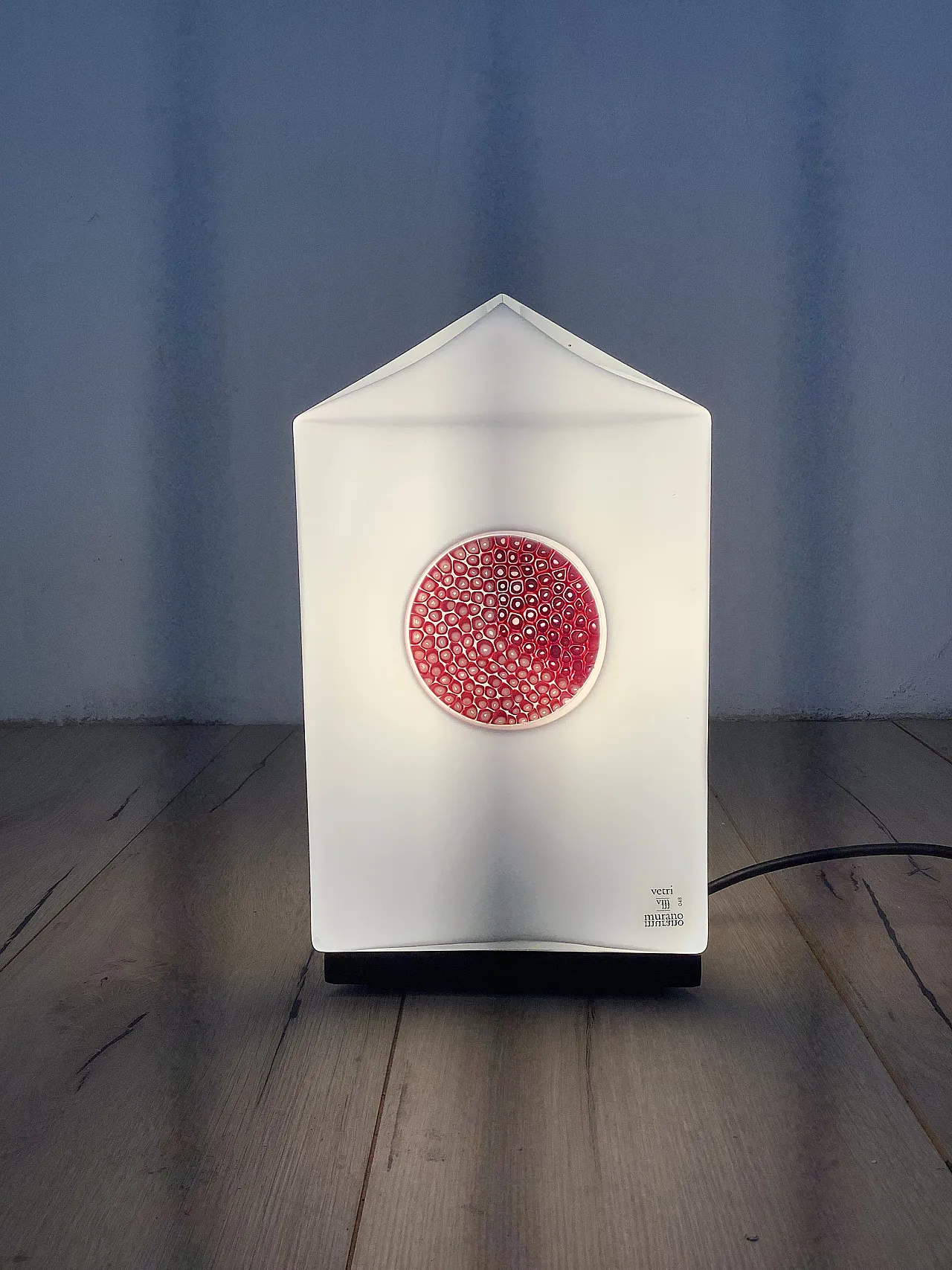 Murano glass lamp, 90s 2