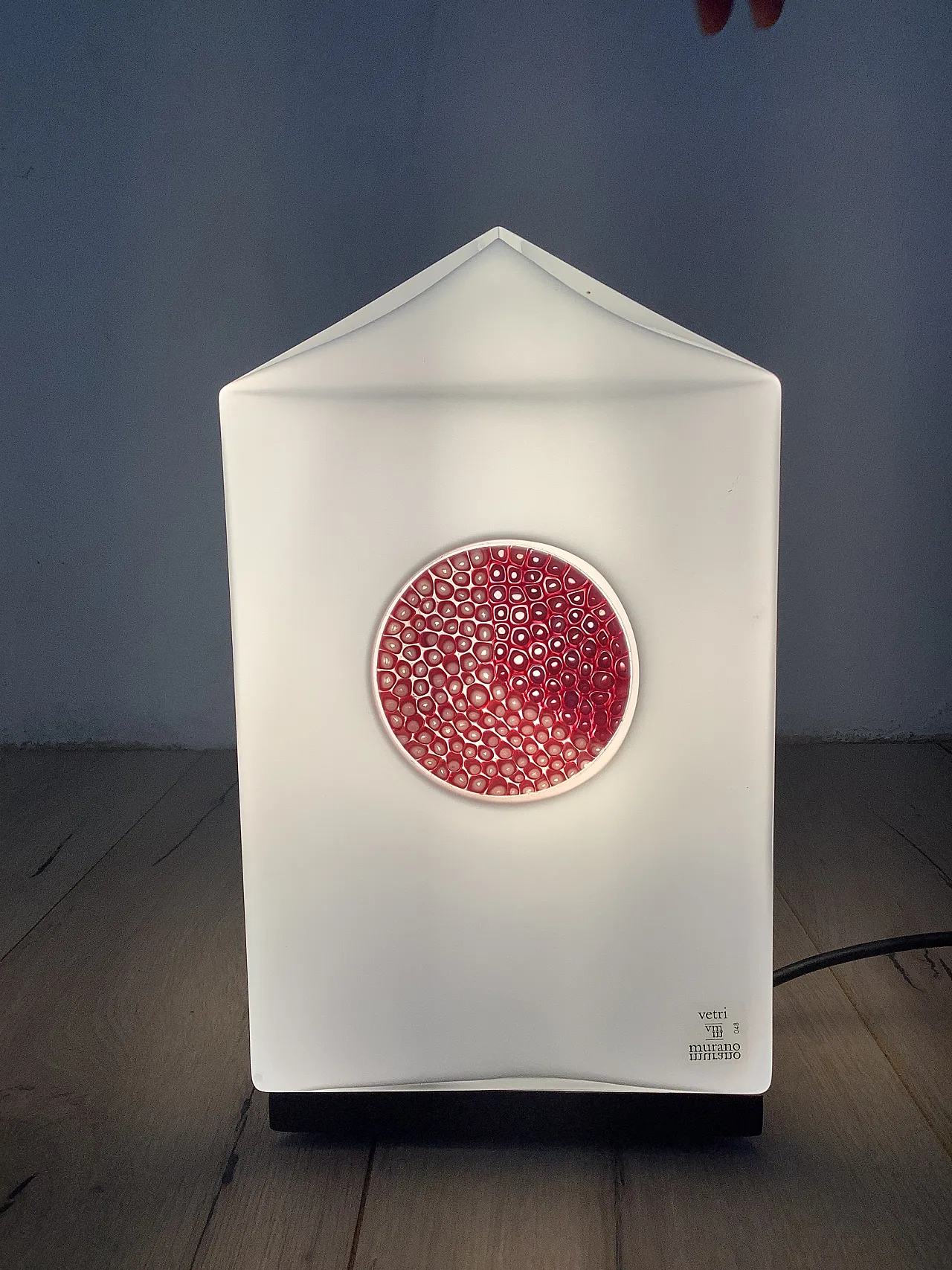 Murano glass lamp, 90s 3