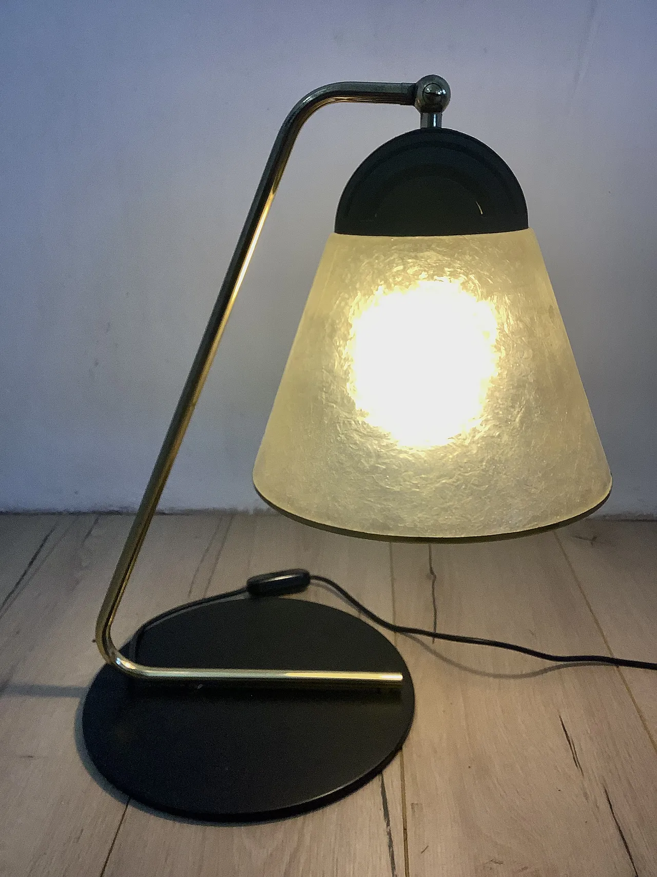 Table lamp by Lamperti, 70s 4