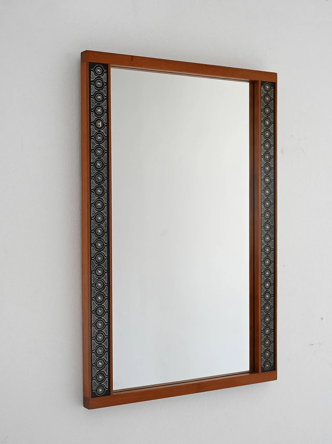 Mirror by Hans-Agne Jakobsson in teak, 60s 1