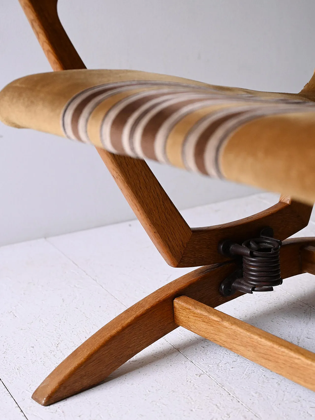 ORIGINAL 60's Original Scandinavian armchair with high backrest 8