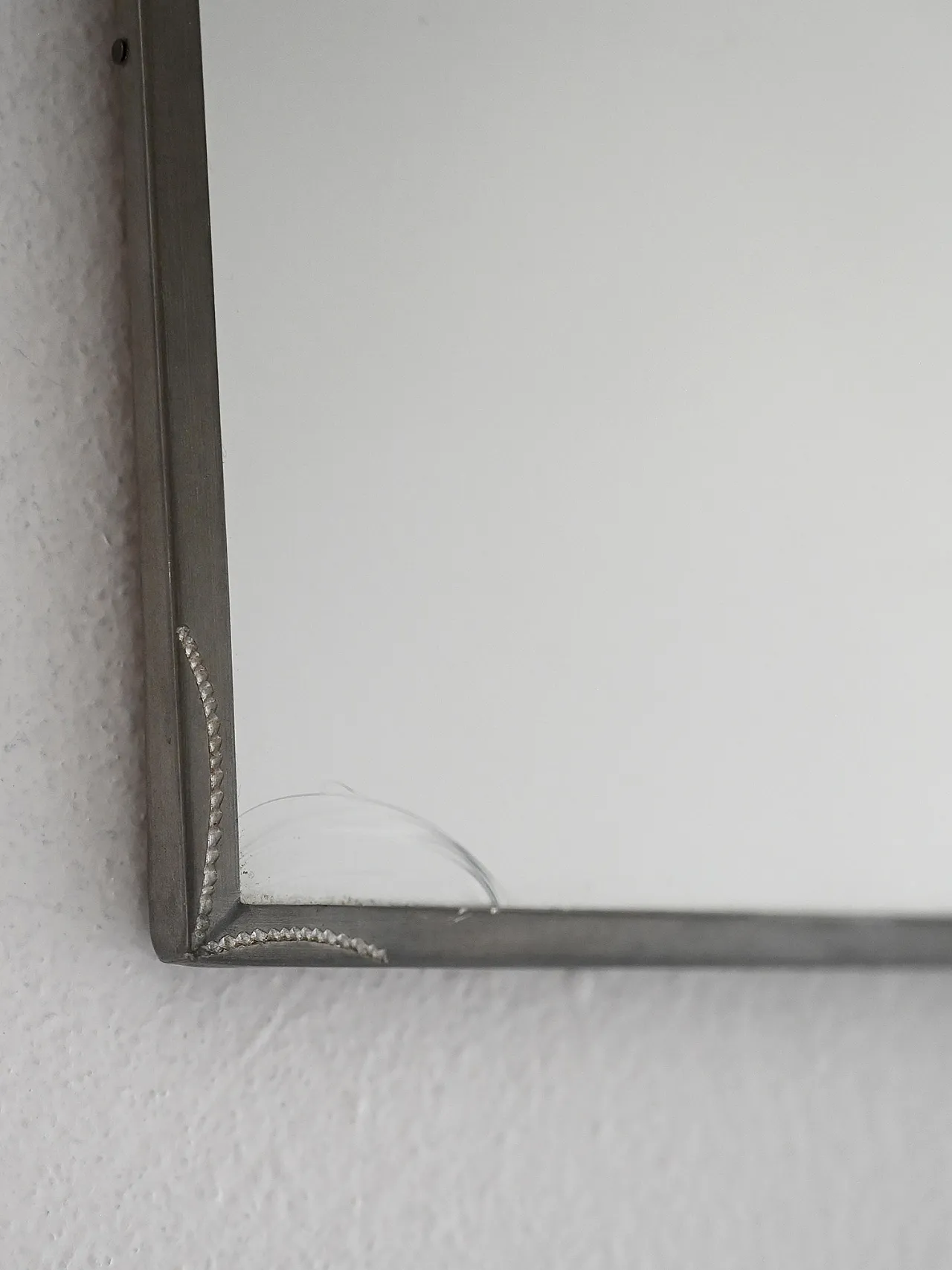Specchio scandinavo Art Déco in stagno inciso, 1931 5