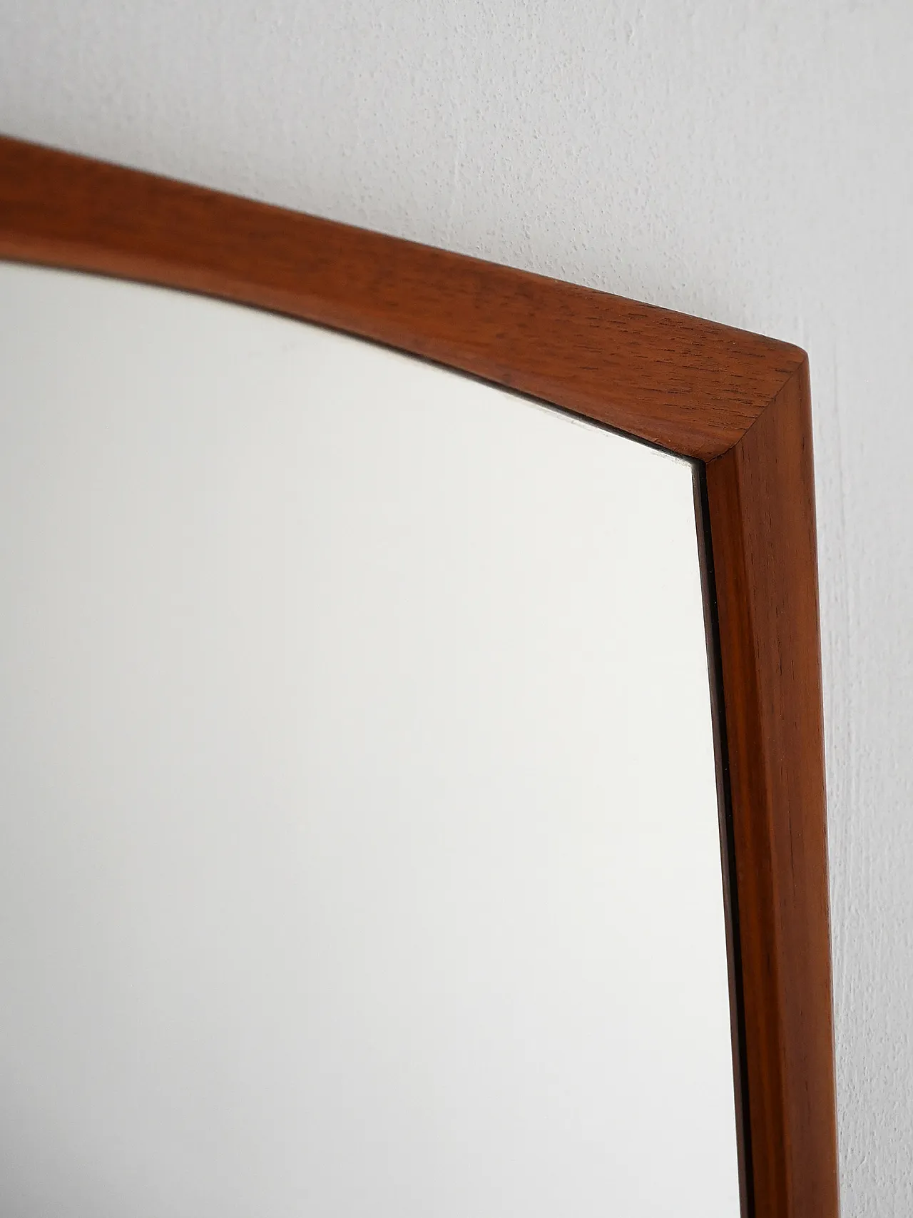 Specchio danese Aksel Kjersgaard in teak anni ’50/’60 3