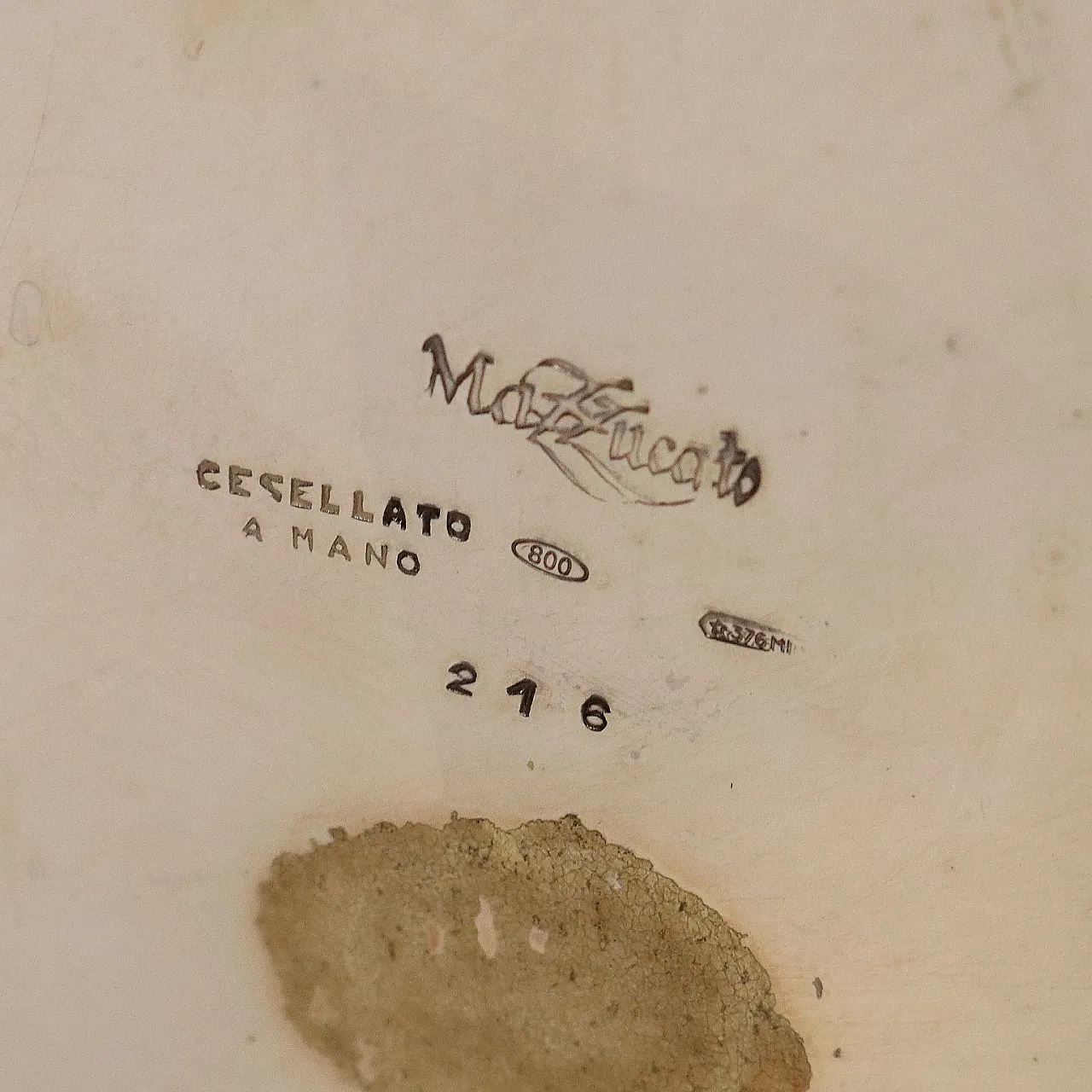 Candelabro in argento a cinque fiamme, '900 9