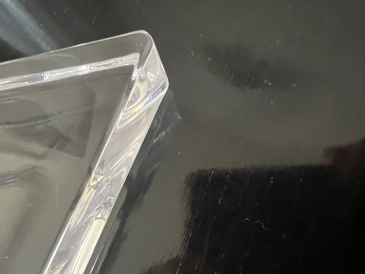 Ashtray by Arnolfo di Cambio crystal, 70s 8