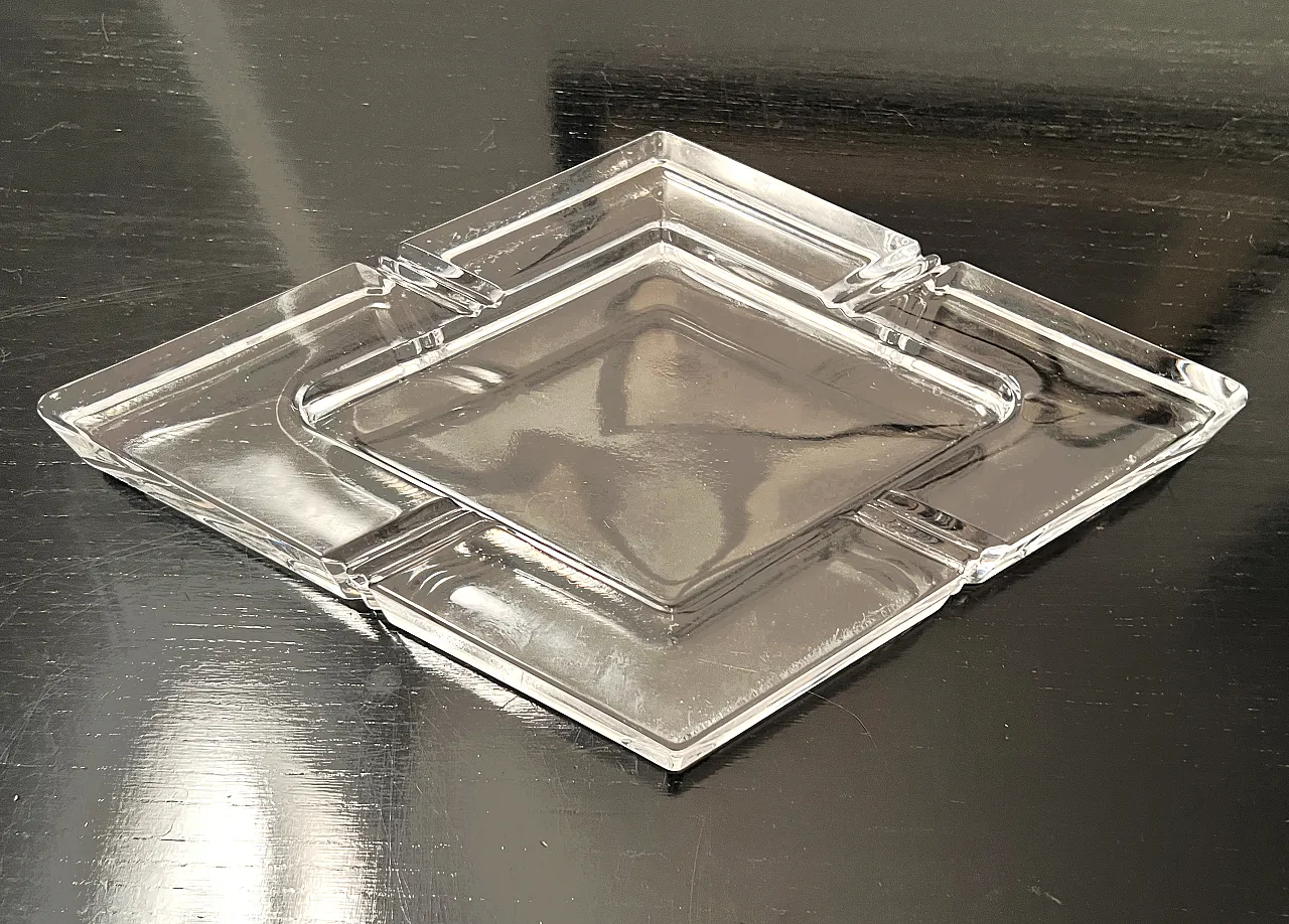 Ashtray by Arnolfo di Cambio crystal, 70s 9
