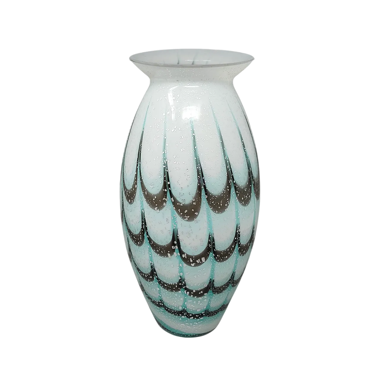 Handcrafted Vase in Murano Glass, 1960s 9