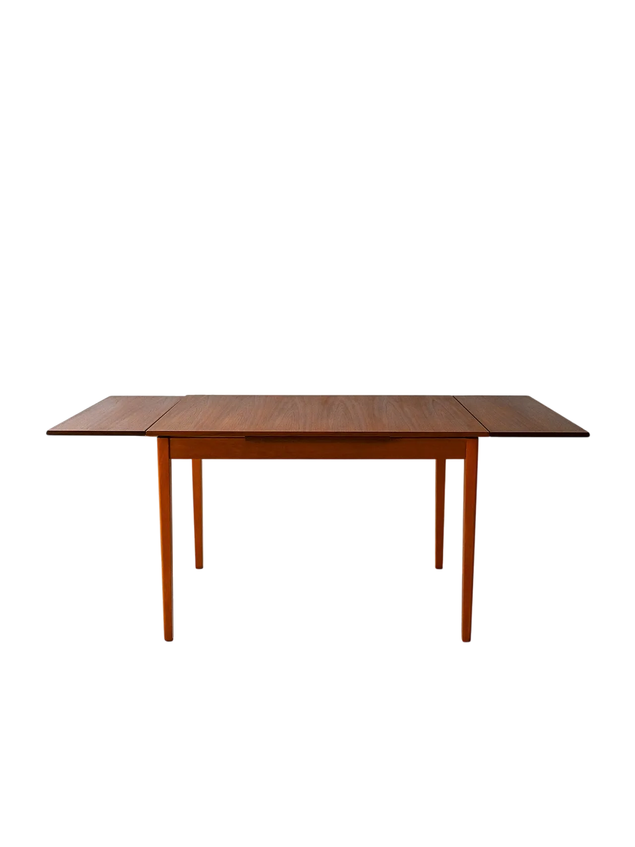 Scandinavian table in Teak and oak, 50s 12
