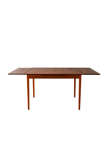 Scandinavian table in Teak and oak, 50s