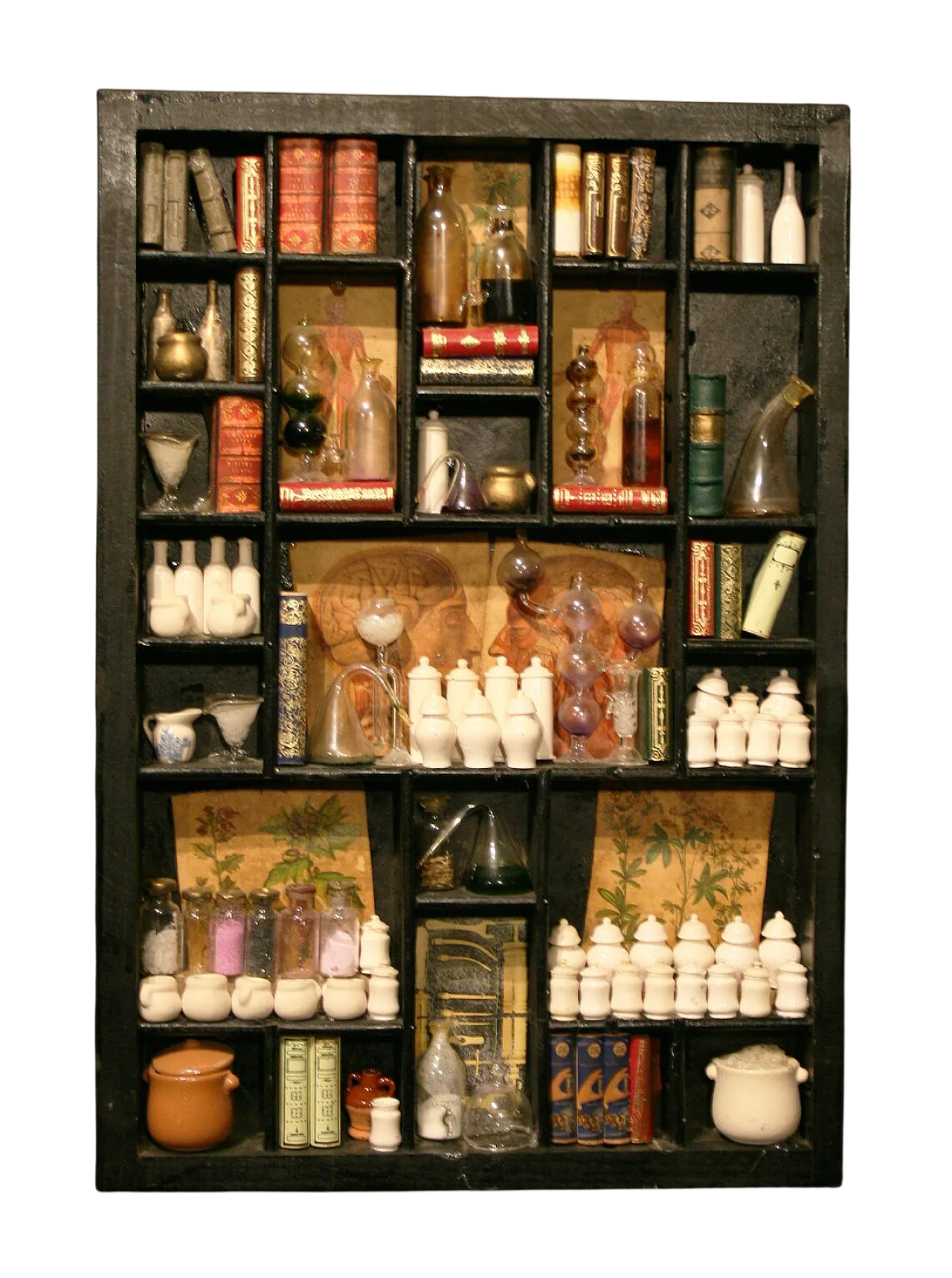 Medicine Apothecary Bookcase, Typographer's Drawer, 2000 7
