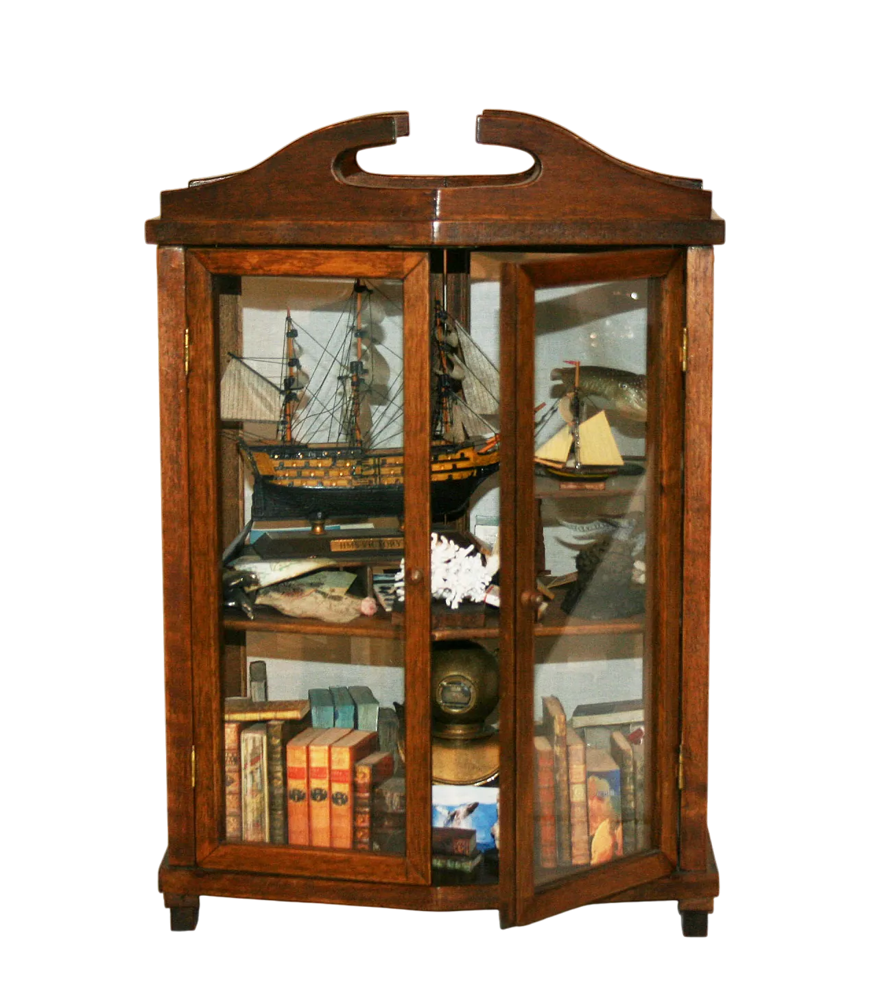 Armadio in egno realizzato a mano tema mare, 2000 12