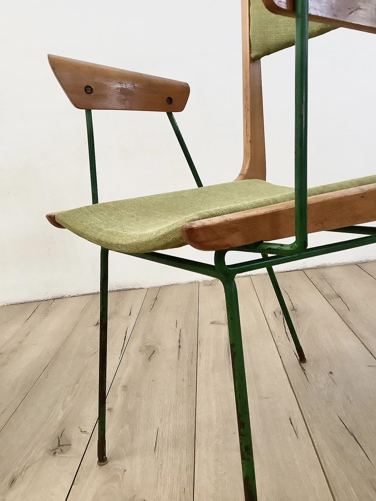 Boomerang armchairs pair 6